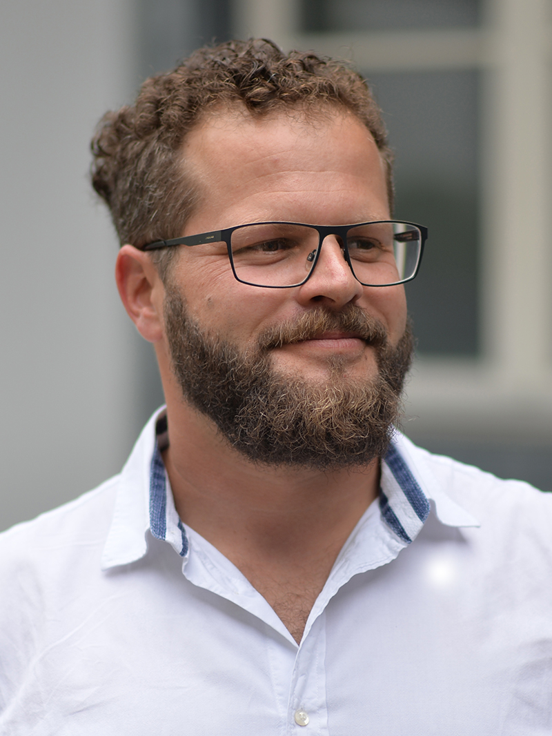 Porträtfoto von SwissDTx-Mitgründer Fabian Bürgy.